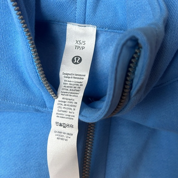 Lulu🍋 Oversized Full Zip scuba - Picture 2 of 6